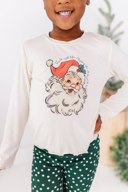 Jolly Santa | Bamboo Long Sleeve