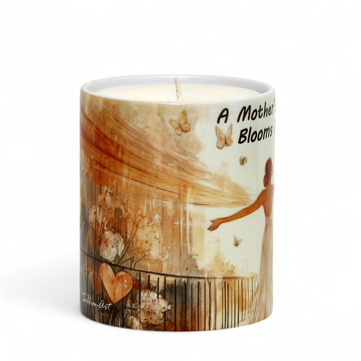 SUBLIMART: Mother's Day "Mother's Love Blooms Forever!" Bundle - Candle + Mug, by RC Designs