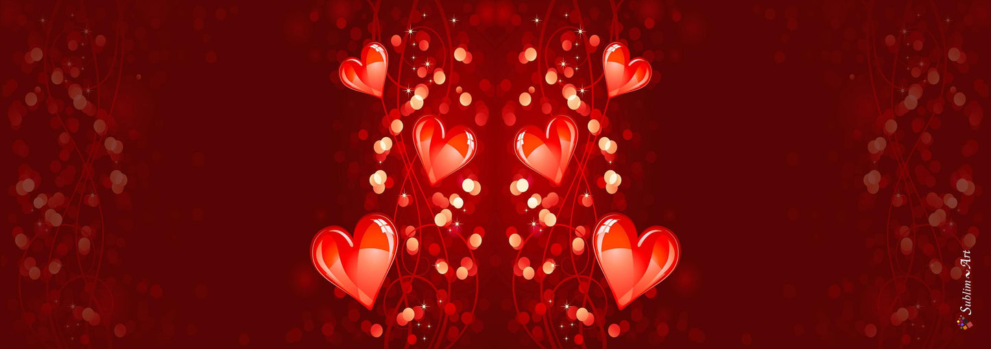 SUBLIMART: Love - Soy Wax Candle (Design #VAL07)