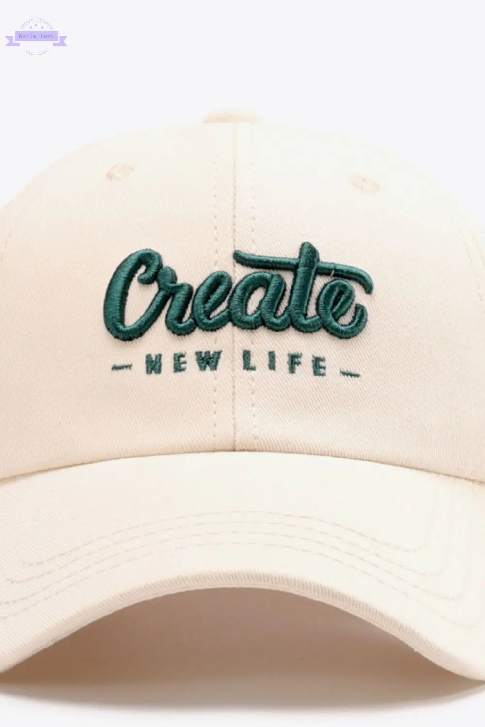 CREATE NEW LIFE Adjustable Cotton Baseball Cap Trendsi