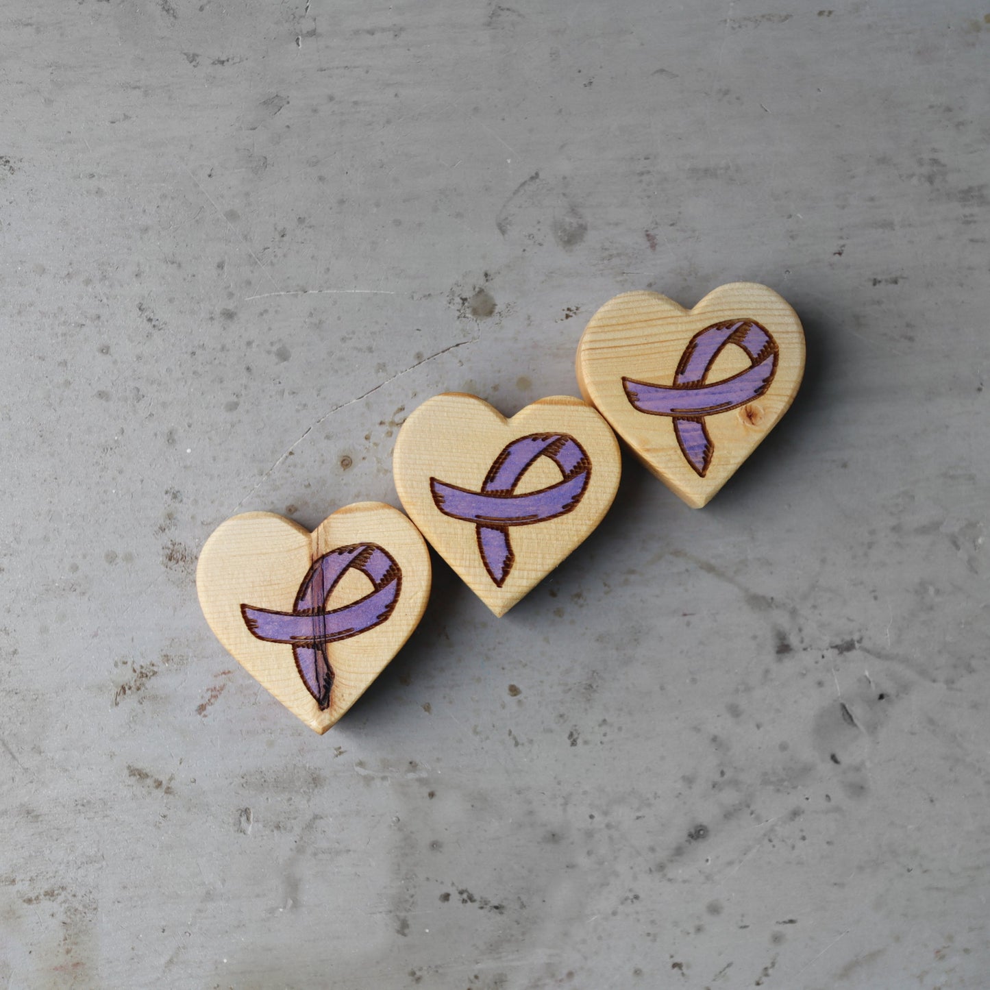 Cancer Awareness Hearts