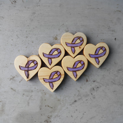 Cancer Awareness Hearts