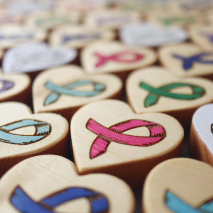 Cancer Awareness Hearts