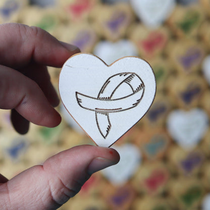 Cancer Awareness Hearts