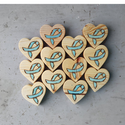 Cancer Awareness Hearts
