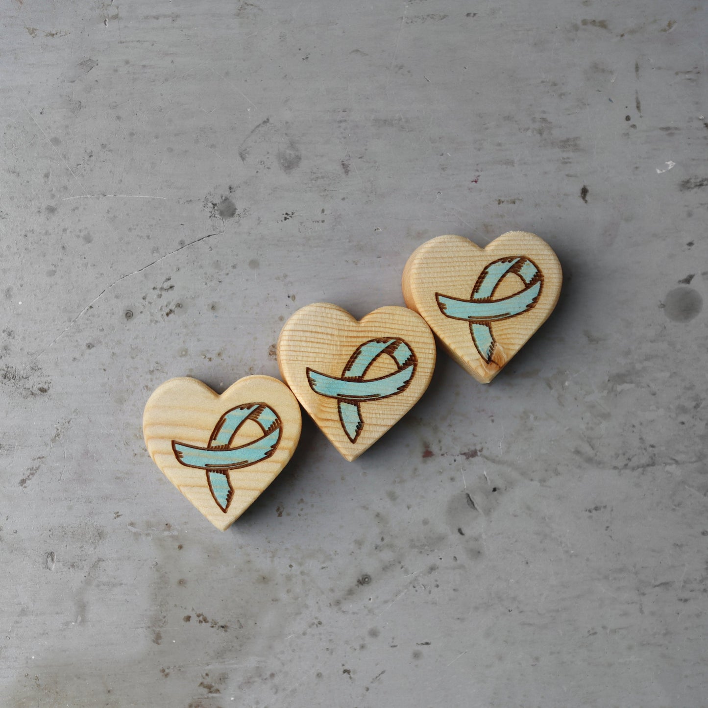 Cancer Awareness Hearts