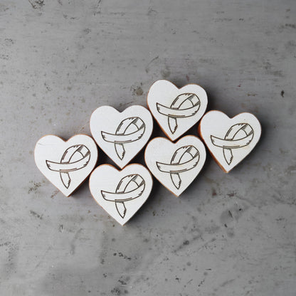 Cancer Awareness Hearts