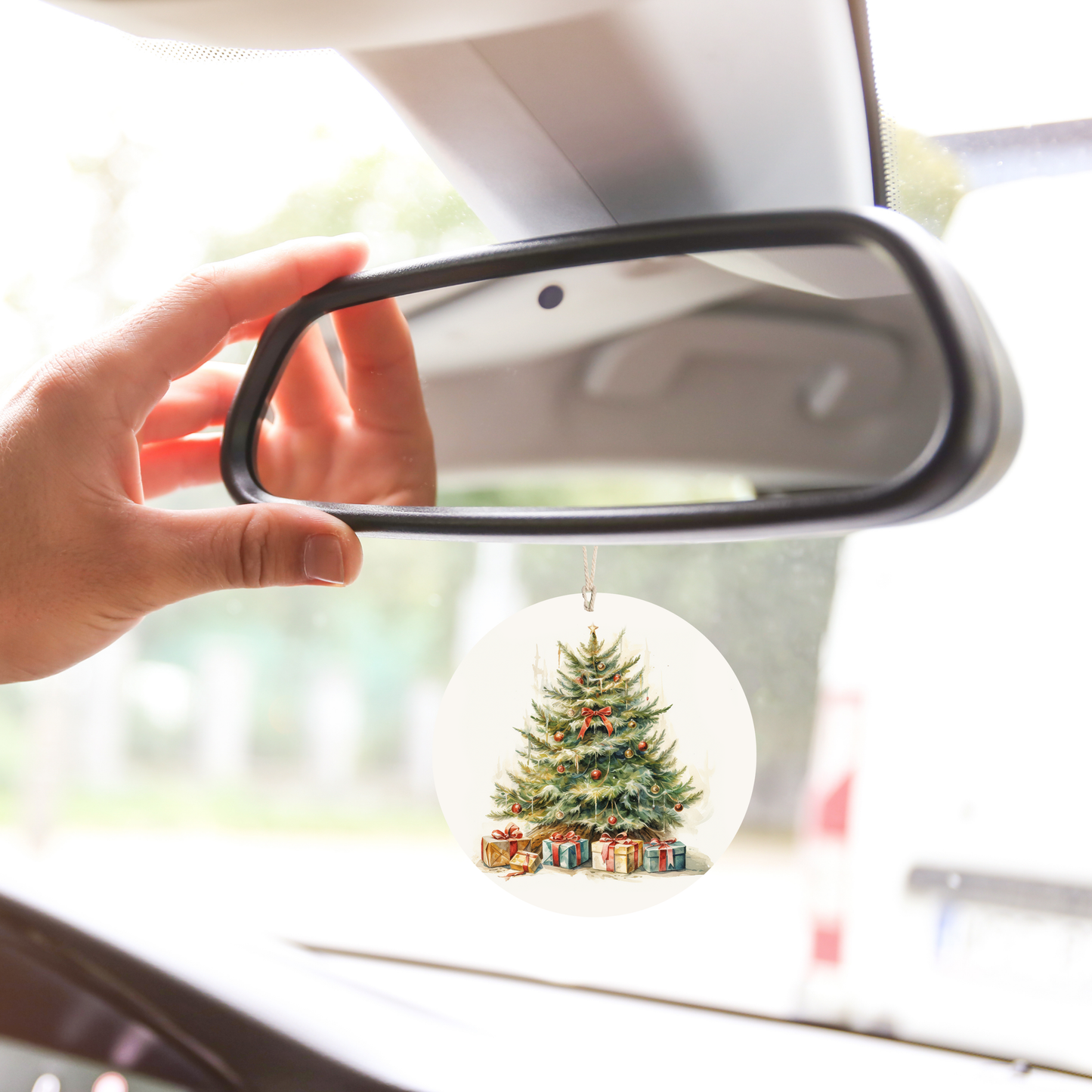 Classic Christmas Tree Car Freshener