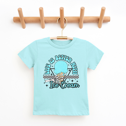 Life Is Better With Ice Cream Graphic Tee