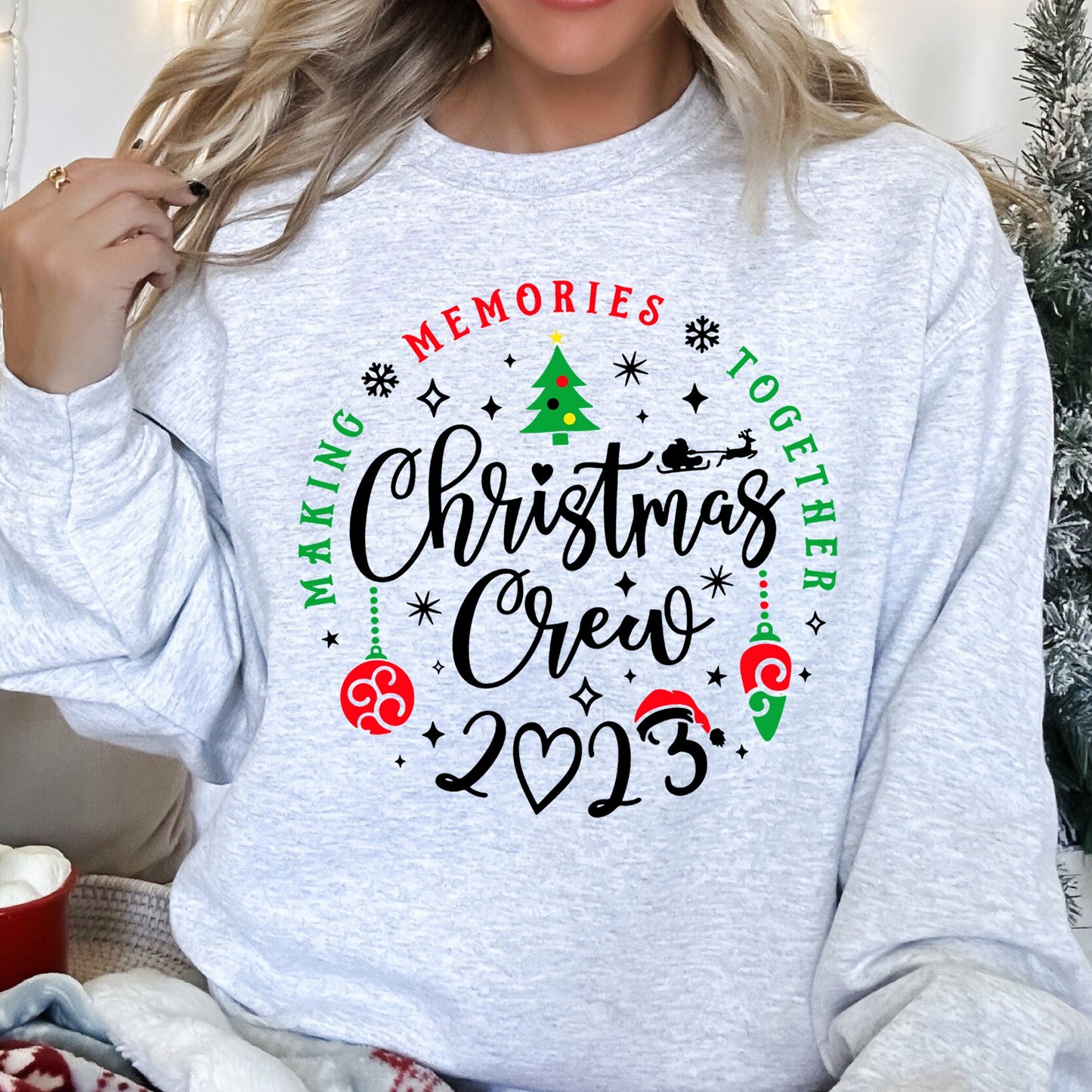 Christmas Crew Family Sweatshirt