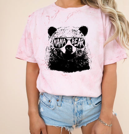 Mamabear Mama Bear Garment Dyed T Shirt