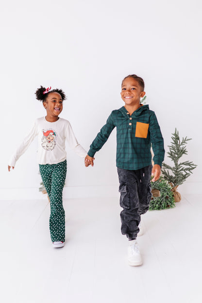 Jolly Santa | Bamboo Long Sleeve