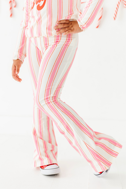 Pink Candy Cane Stripe | FLARES