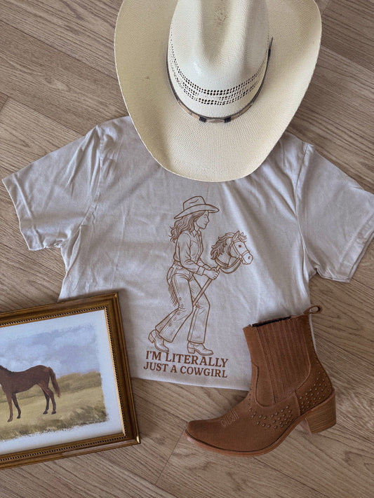 LITERALLY JUST A COWGIRL