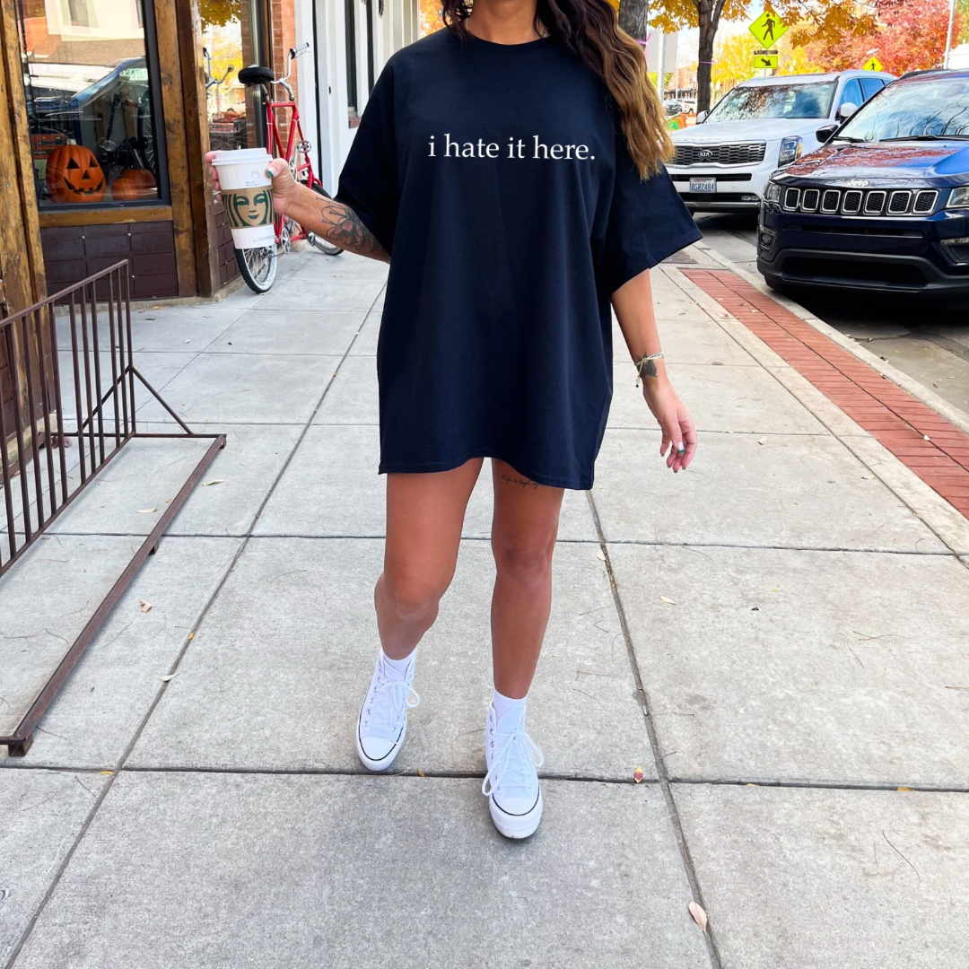 Hate it here-AK x CH Graphic tee