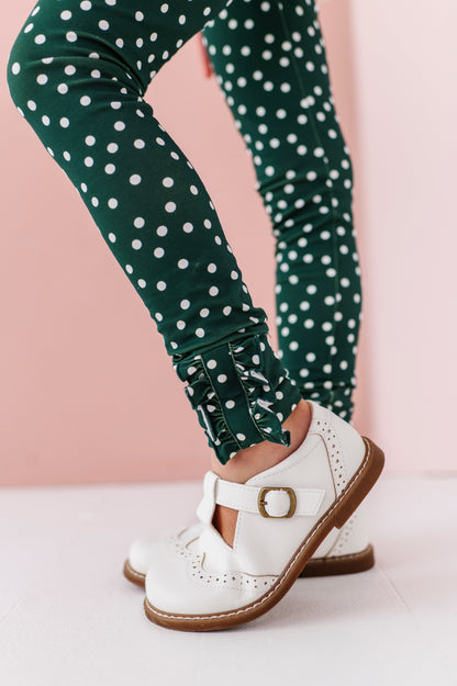 Evergreen Dottie | SLIM LEGGINGS