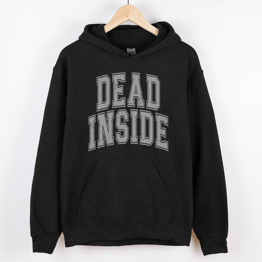 Dead Inside, Mood, Halloween, Vibes Hoodie, Hooded Sweatshirt