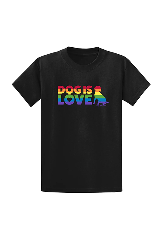 T-Shirt: Dog is Love Pride Aaria Tees