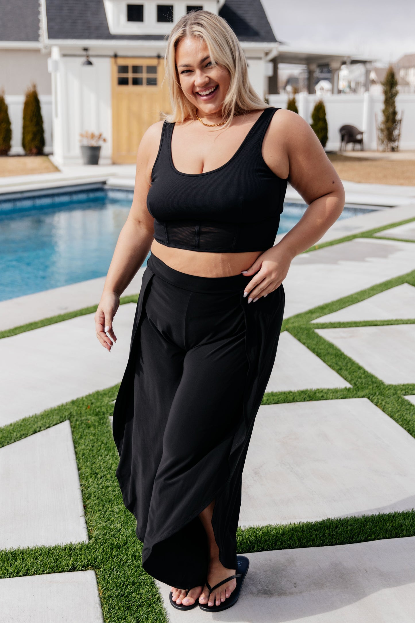 Down the Block, On A Beach Two Piece Swimsuit Aaria Tees