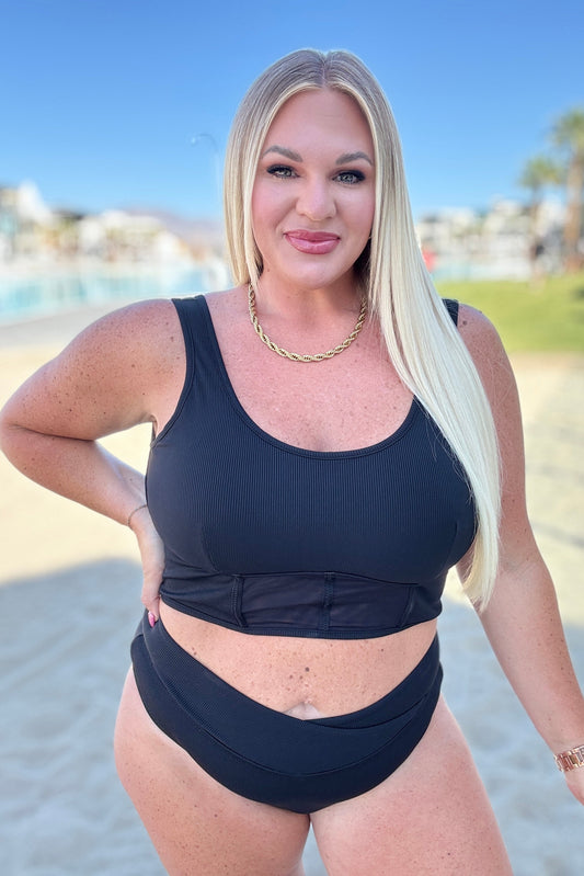 Down the Block, On A Beach Two Piece Swimsuit Aaria Tees