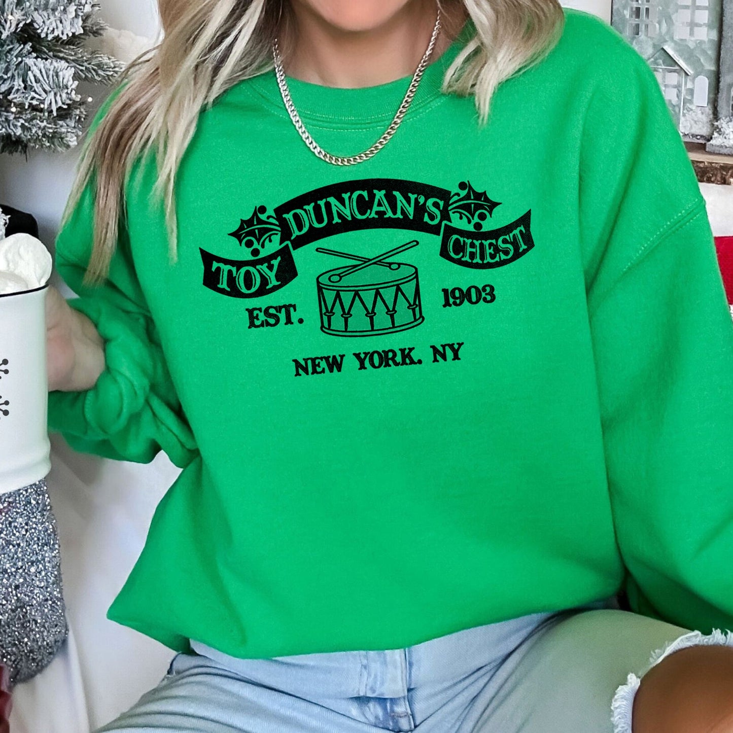 Duncan's Toy Chest Home Alone Christmas Sweatshirt