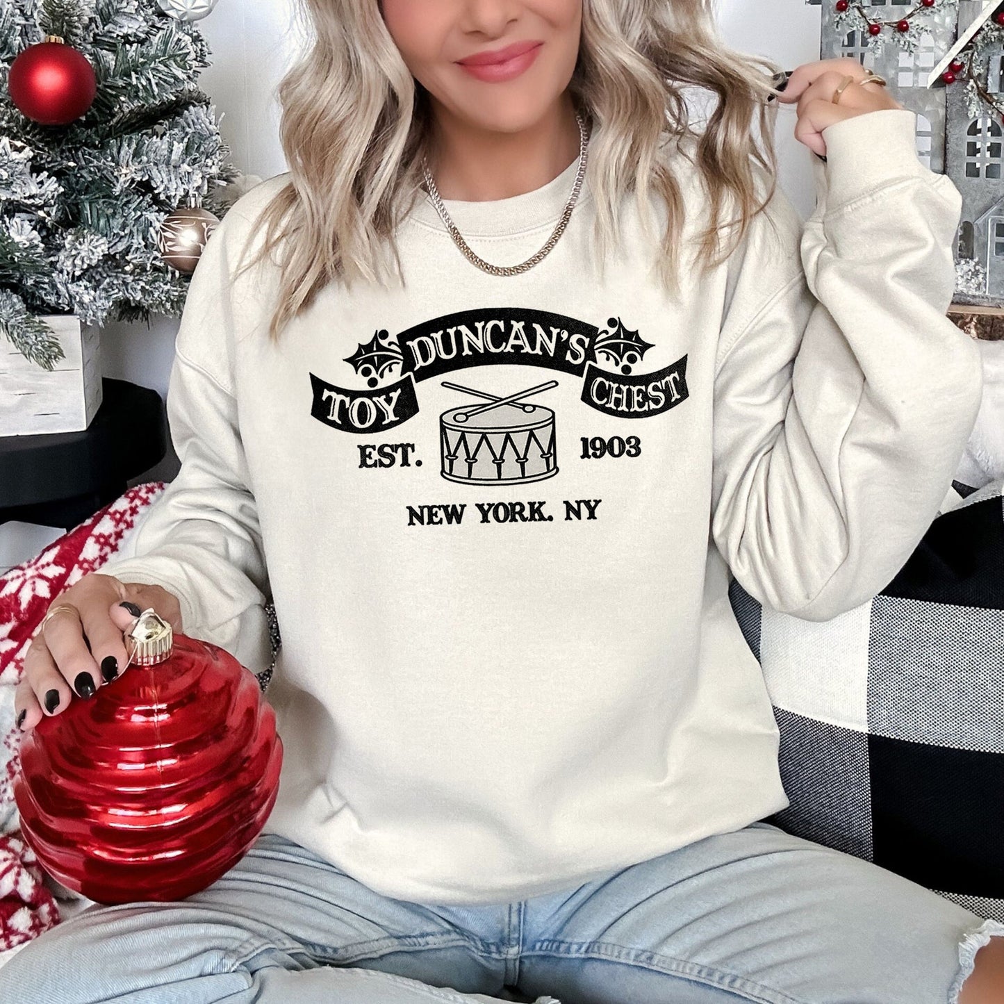 Duncan's Toy Chest Home Alone Christmas Sweatshirt