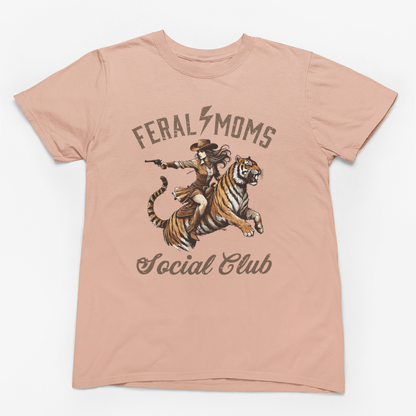Feral Moms Social Club Graphic Tee