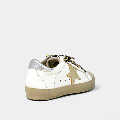 Paris Gold Star Toddler Sneakers