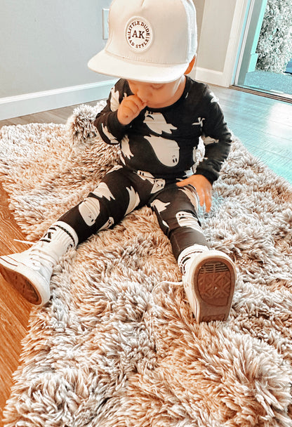 Holy Ghost-AK Dreamers Bamboo zipper PJ’s