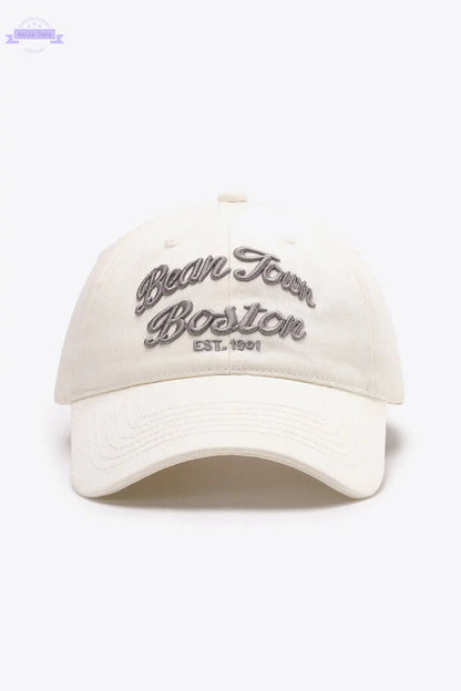 Embroidered Graphic Adjustable Baseball Cap Trendsi