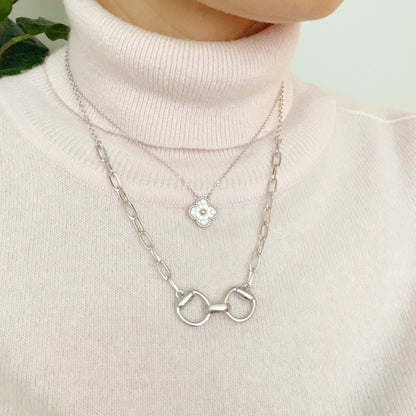 Equestrian Pendant Chain Necklace - Aaria Tees
