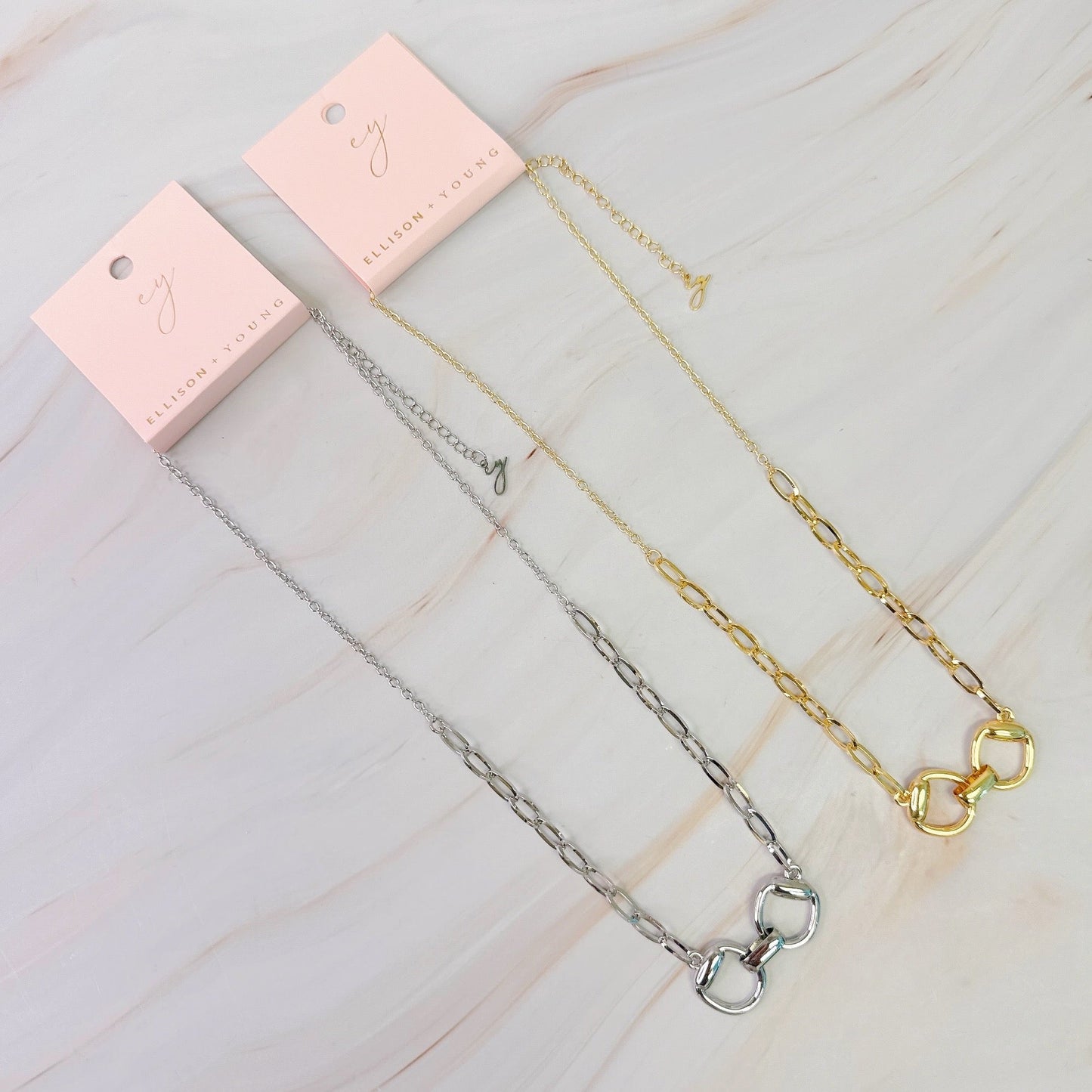 Equestrian Pendant Chain Necklace - Aaria Tees