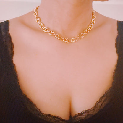 Equine Links Chain Necklace - Aaria Tees