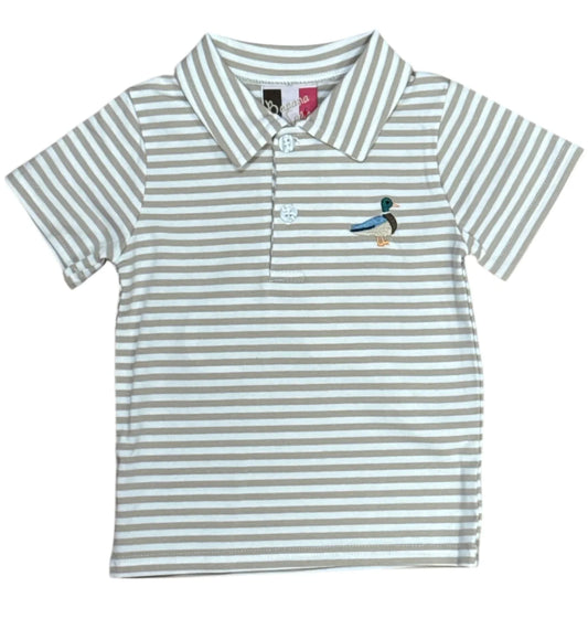 Duck Polo Striped Shirt