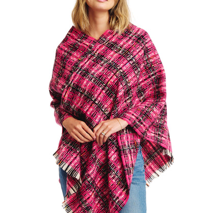 Tweed Please Luxe Poncho Ellisonyoung.com