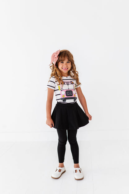 School Bus Stripe Tee