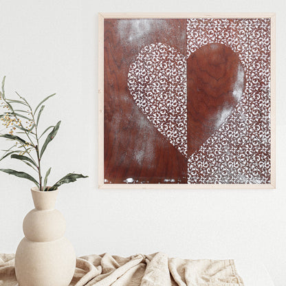 Heart of Filigree Art Prints