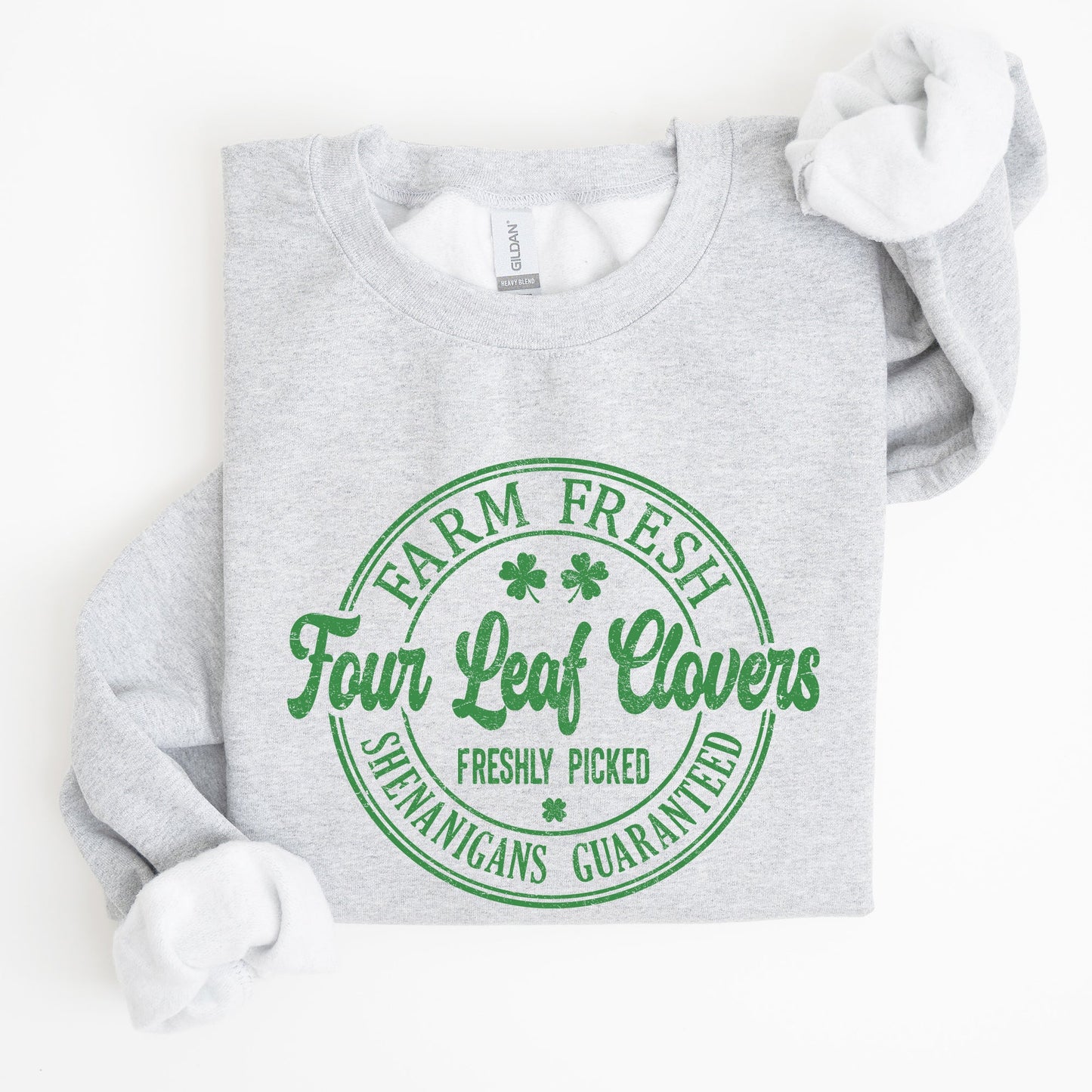 Four Leaf Clovers Farm, St Patrick's Day Sweatshirt