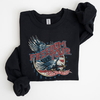 Freedom Tour, America, 1776, Flag, Fighter Jets, Sweatshirt