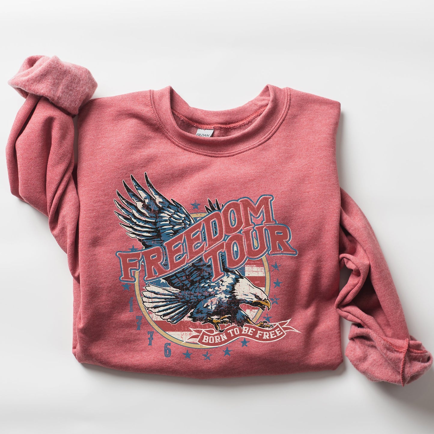 Freedom Tour, America, 1776, Flag, Fighter Jets, Sweatshirt