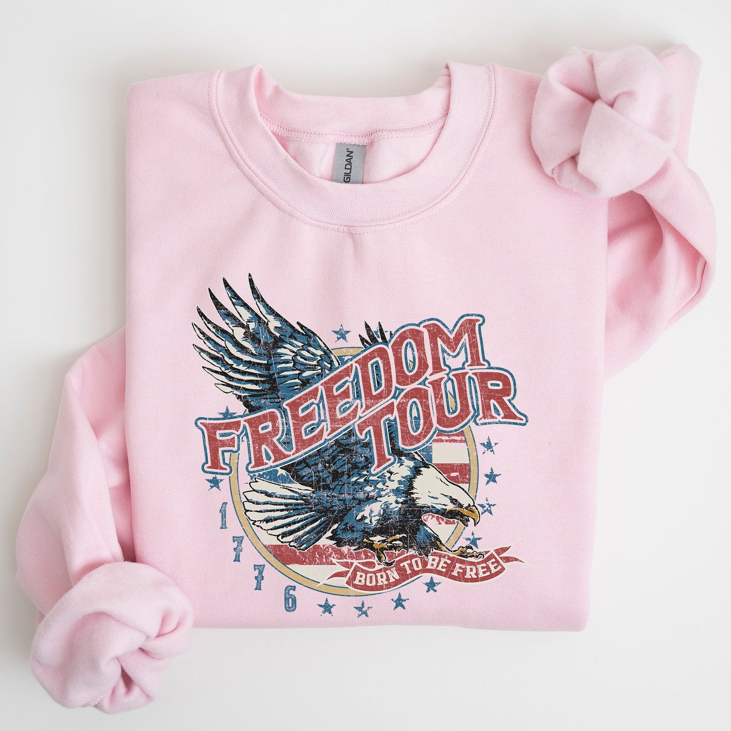 Freedom Tour, America, 1776, Flag, Fighter Jets, Sweatshirt
