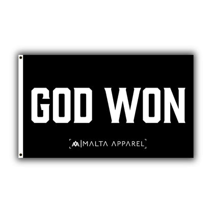 ‘God Won’ Flag