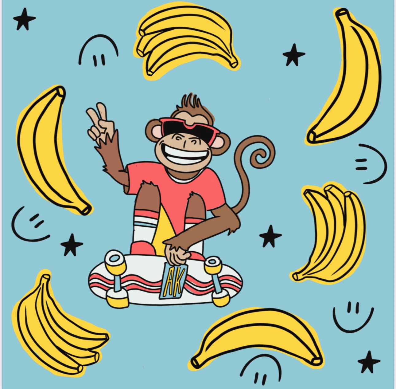 Later Skater-AK Dreamers Bamboo zipper PJ’s