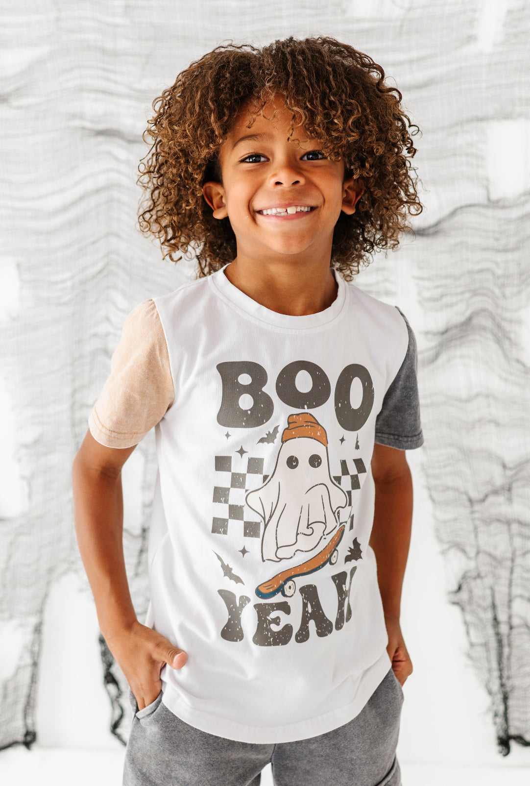 Boo-Yeah | COLOR-BLOCK TEE