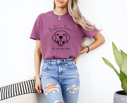 Labrador Retriever Dog Mom Comfort Colors T Shirt (Copy)