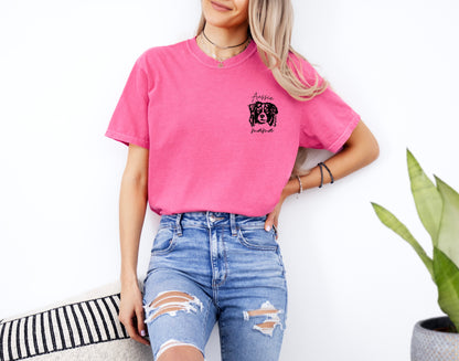 Aussie Australian Shepherd Dog Mom Comfort Colors T Shirt