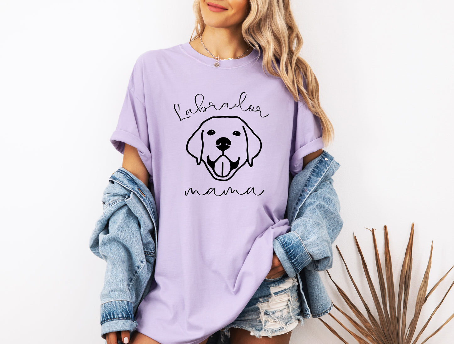 Labrador Retriever Dog Mom Comfort Colors T Shirt (Copy)
