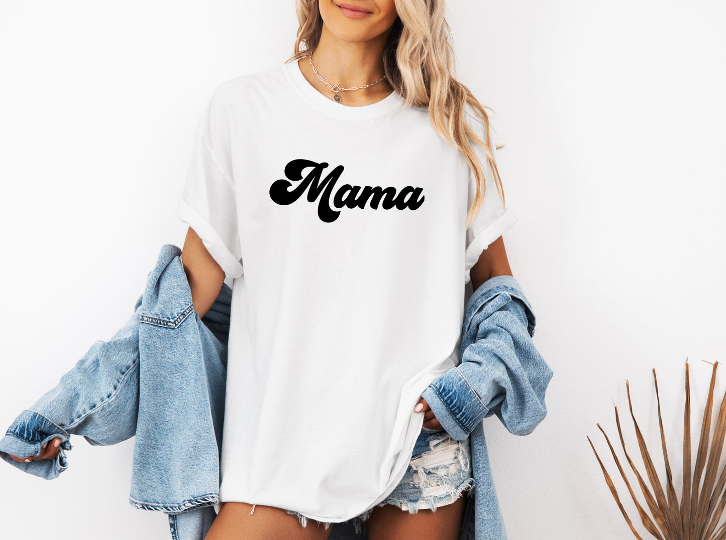 Mama Comfort Colors T Shirt (Groovy)