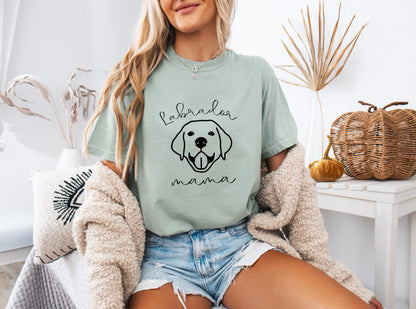 Labrador Retriever Dog Mom Comfort Colors T Shirt (Copy)