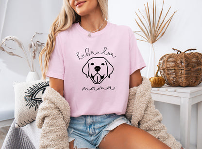 Labrador Retriever Dog Mom Comfort Colors T Shirt (Copy)